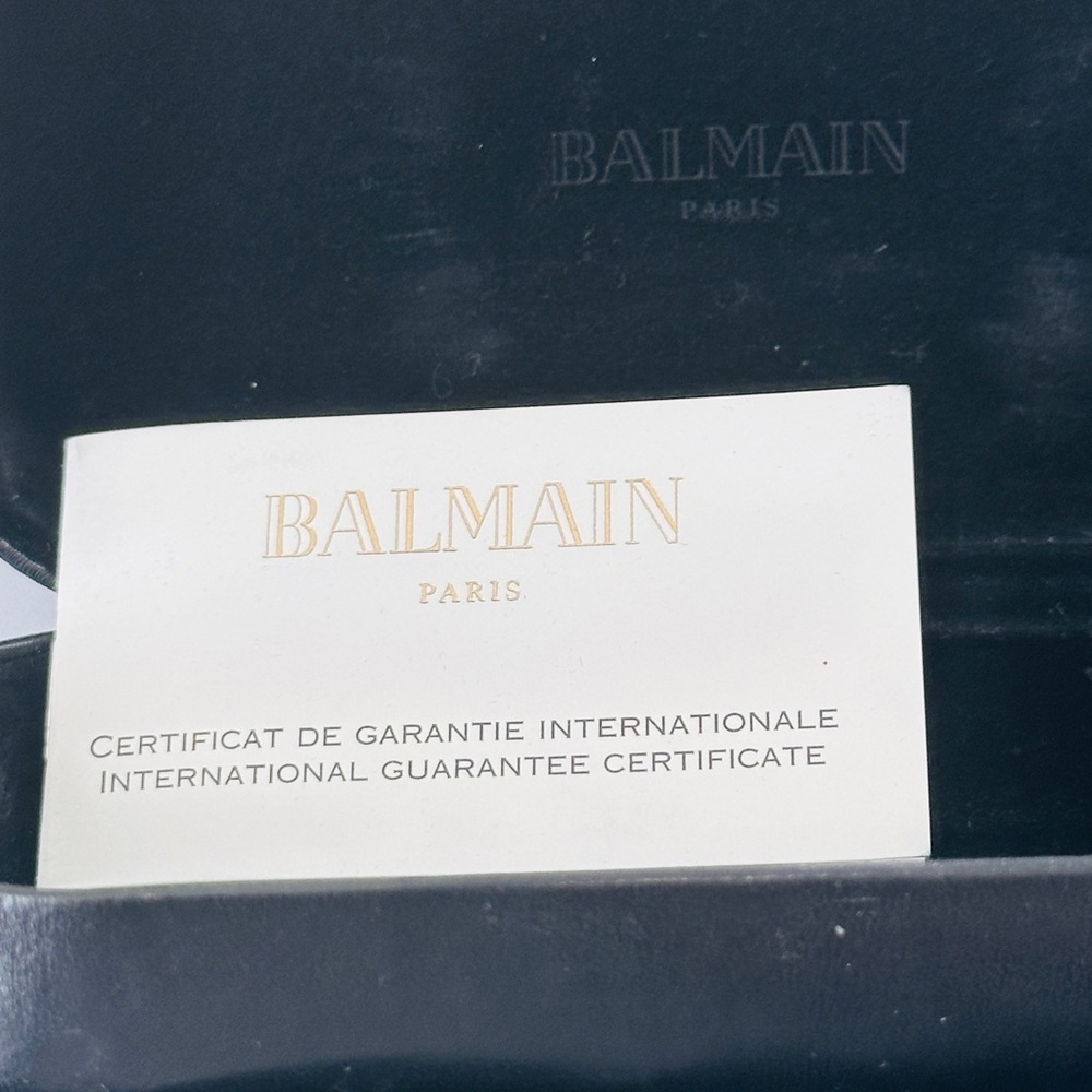 BALMAIN Classic Black Sunglasses - Picture 3 of 6